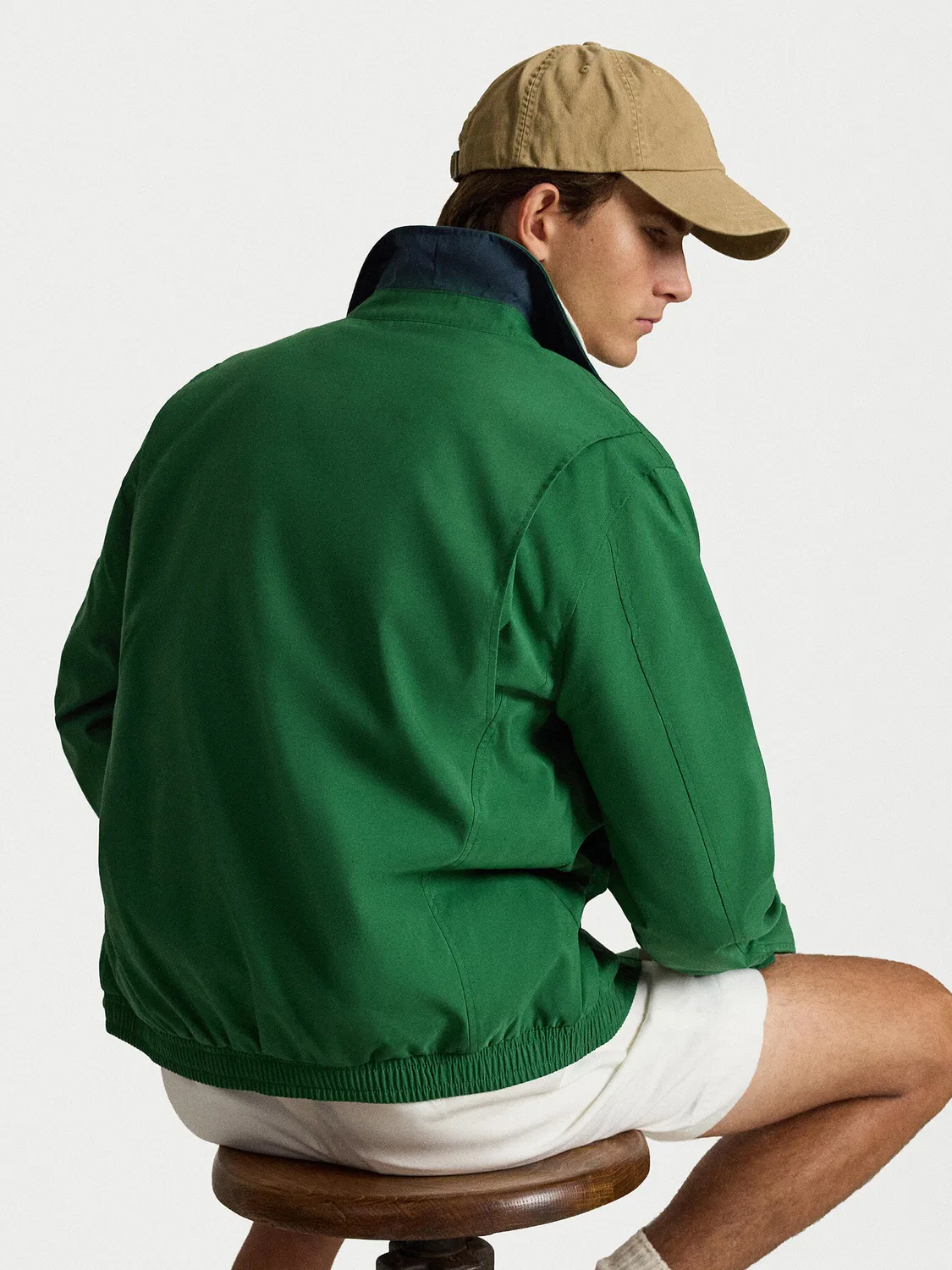 Мужская демисезонная куртка стандартного кроя Polo Ralph Lauren, зеленый — фото 3