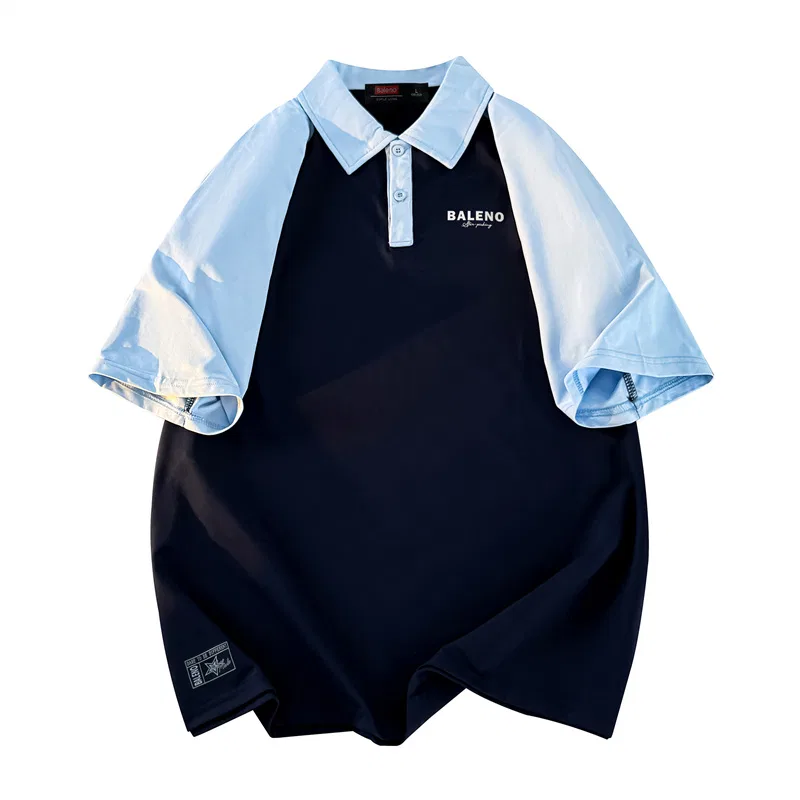 Детское поло свободного кроя BALENO, Dark Blue