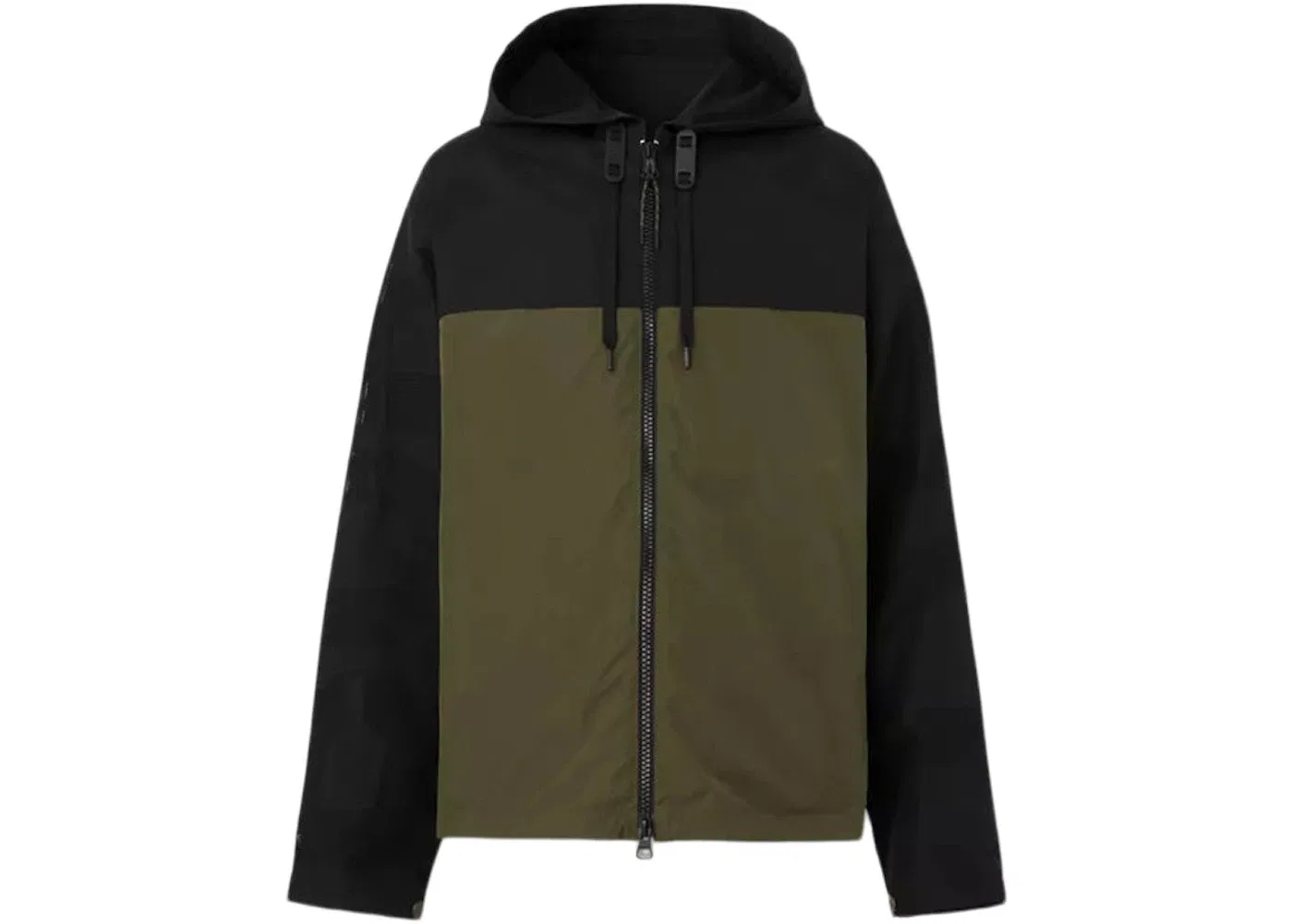 Мужская легкая куртка Burberry, Black/Green