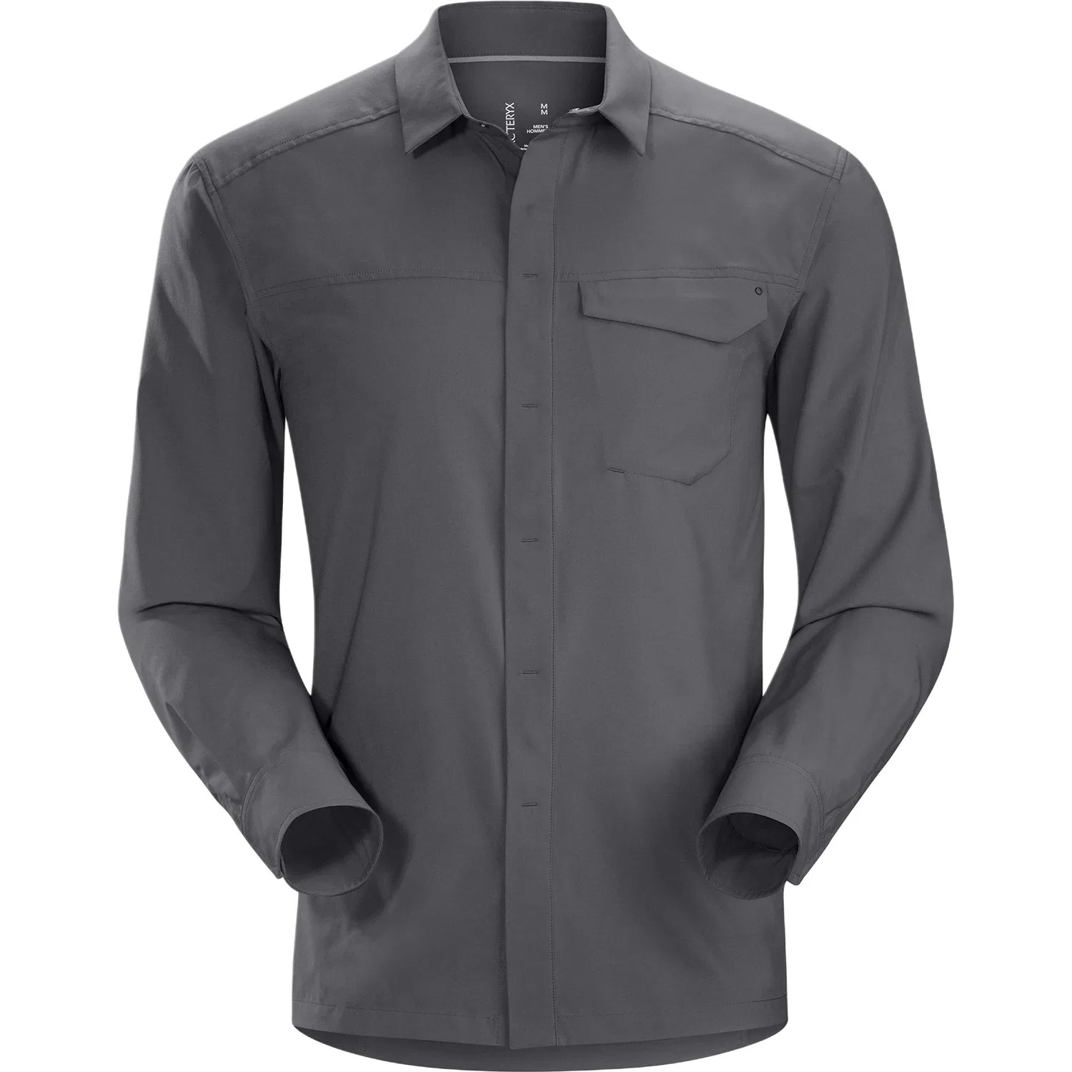 Мужская рубашка Skyline Series Arcteryx, Flight Gray/Pilot