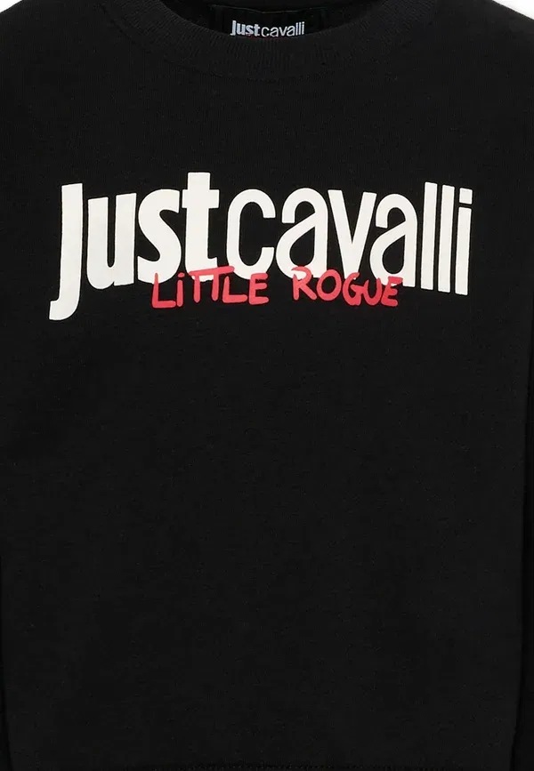 Толстовка Just Cavalli, черный — фото 3