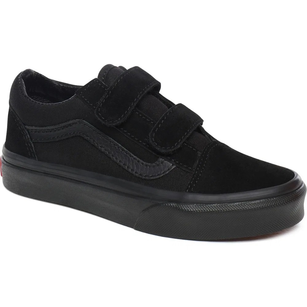 Детские кроссовки для мальчиков из замши и канваса Old Skool V Vans — фото 3