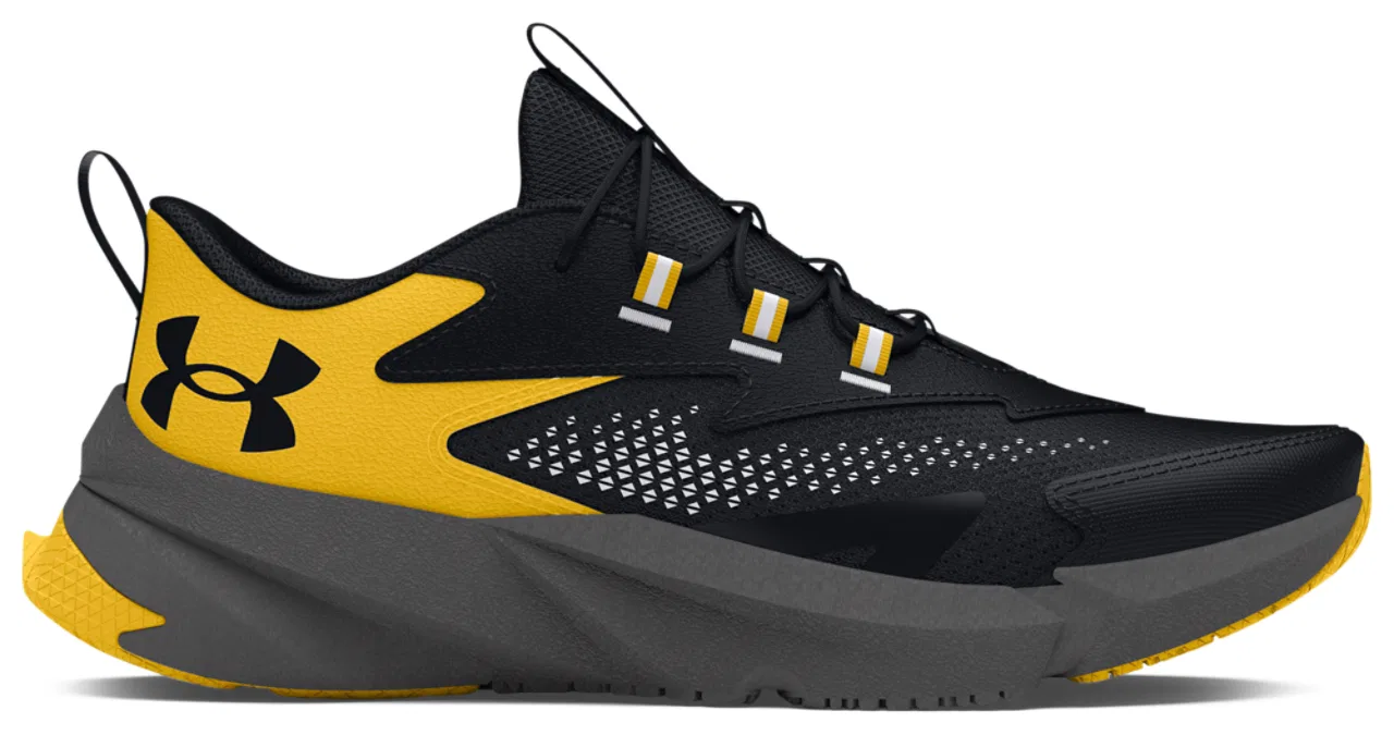Кроссовки для мальчиков Scramjet 6 AL Under Armour, цвет Black/Taxi/Black