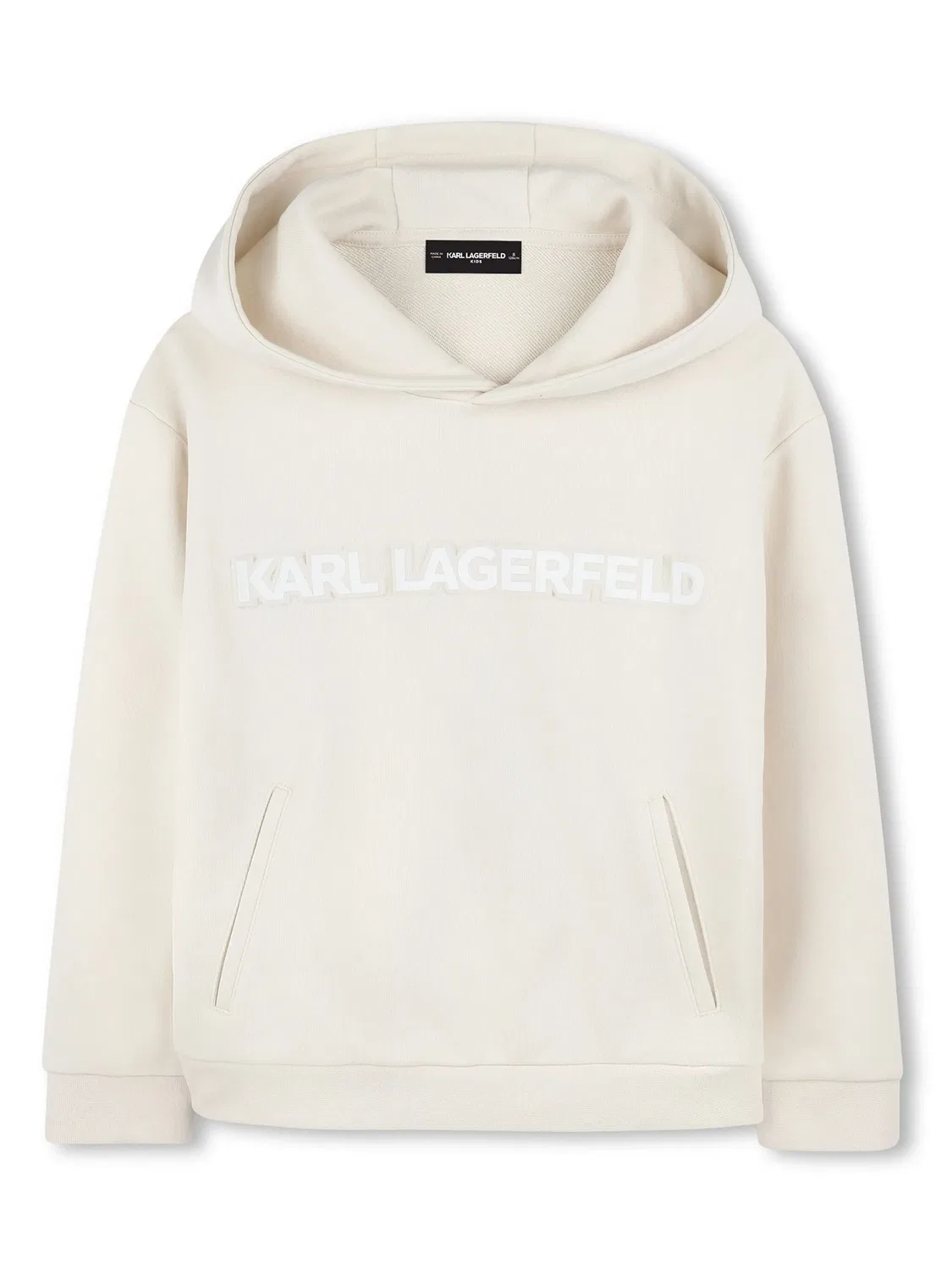 Худи с логотипом Karl Lagerfeld, белый