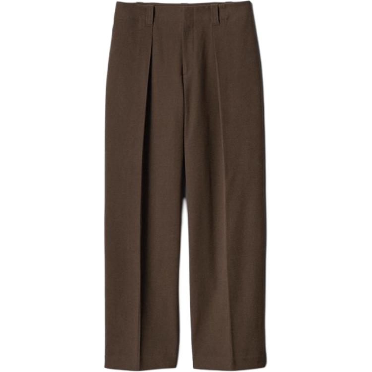 

JWANDERSON Совместный бренд Повседневные брюки Женские Каштановые UNIQLO