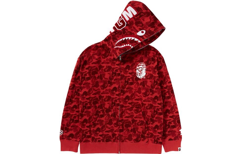 Свитшот из коллекции 13th Anniversary унисекс A Bathing Ape, красный — фото 2