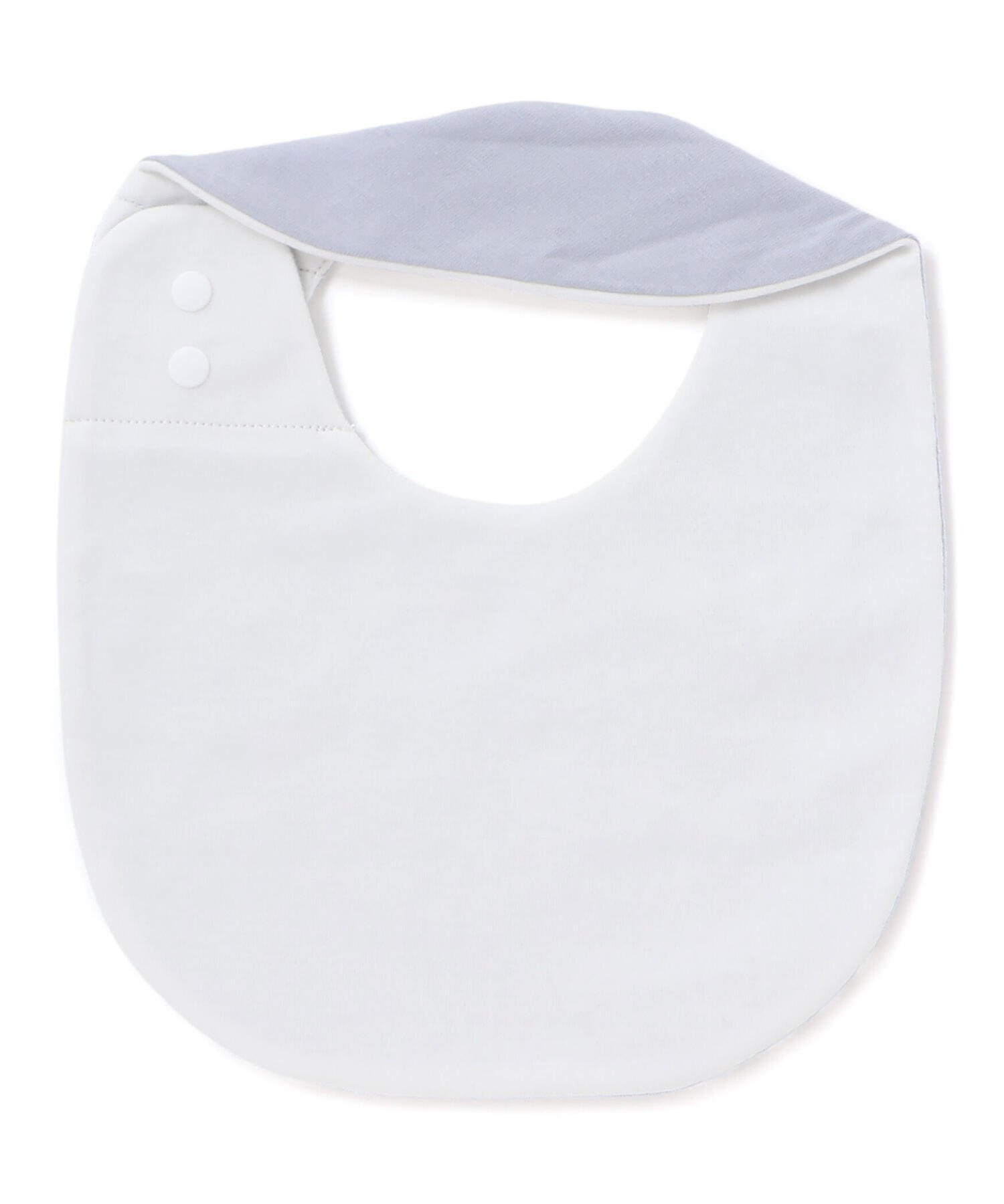 Хлопковый нагрудник с вышитым космическим мотивом Тэндзику Fillot de bebe reduction, Blue — фото 3
