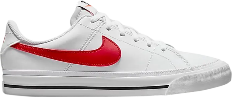 

Кроссовки Nike Court Legacy GS 'White University Red', белый