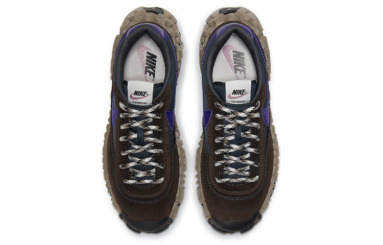 Кроссовки Nike OverBreak SP, темно-коричневый/черный — фото 4