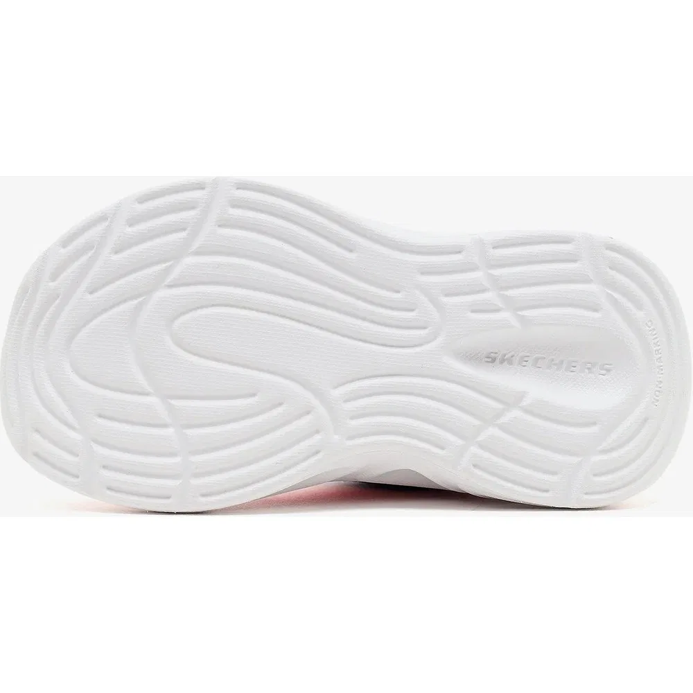 Детские кроссовки для девочек со светодиодной подсветкой Sola Glow 2.0 Skechers, Grey — фото 4