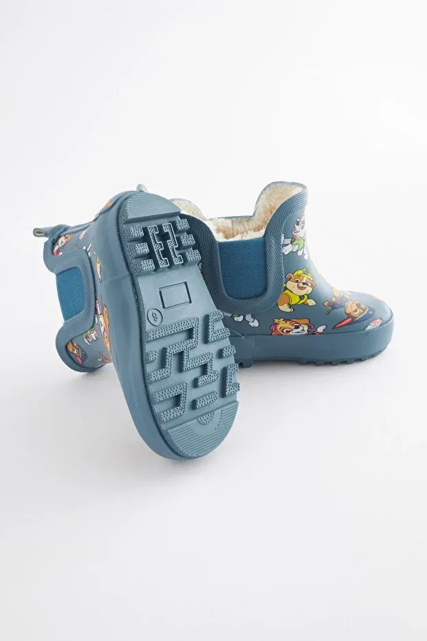Детские ботинки на плоском ходу с принтом Paw Patrol Generic Brands, Синий — фото 4