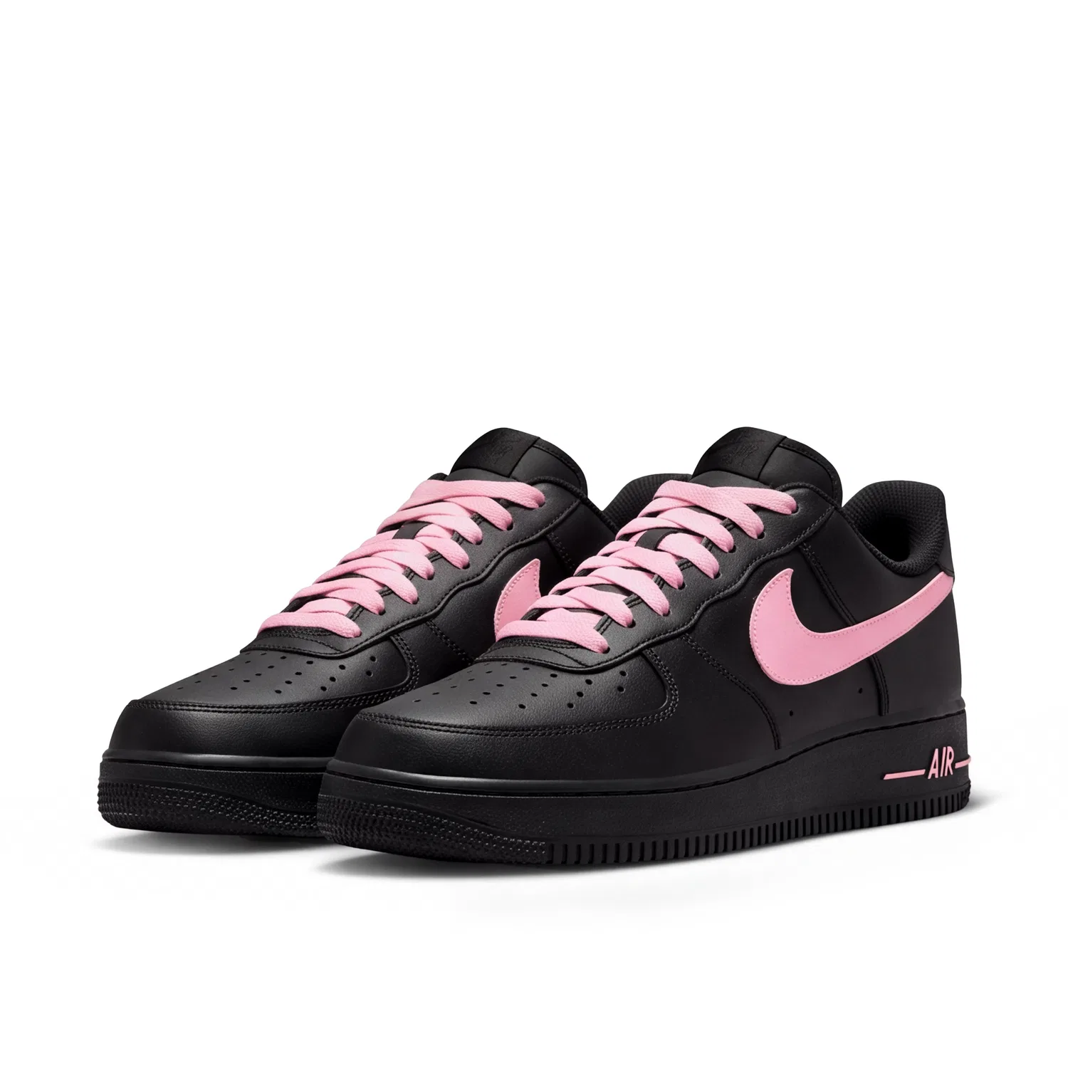 Детские кроссовки для скейтбординга с принтом Air Force 1 Nike, Black — фото 4