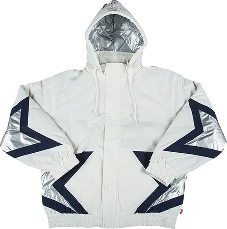

Куртка Supreme Stars Puffy Jacket 'White', белый