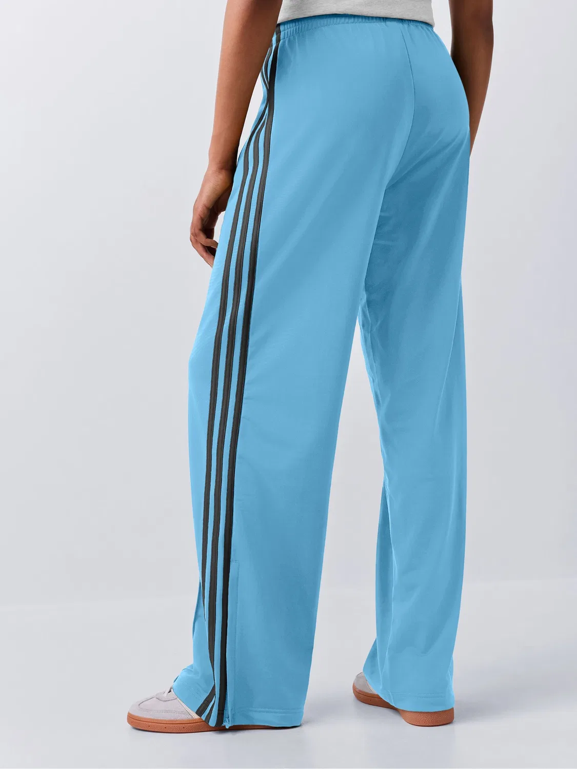 Спортивные штаны свободного кроя, модель Firebird, adidas Originals, синий — фото 2