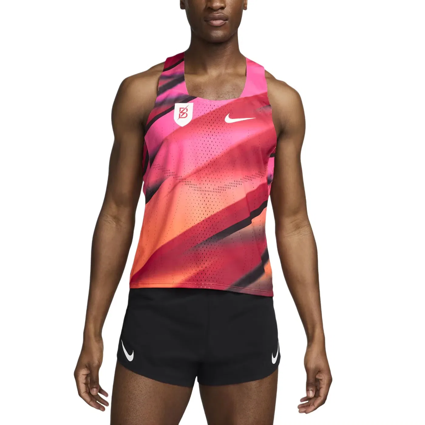 Футболка с принтом AeroSwift Bowerman Track Club Nike, красный — фото 3
