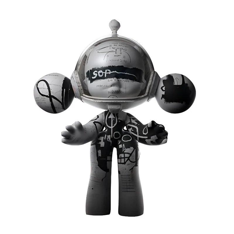 

Фигурка Pop MEGA a SKULLPANDA Jean-Michel Basquiat Secret 002 Limited Figurine