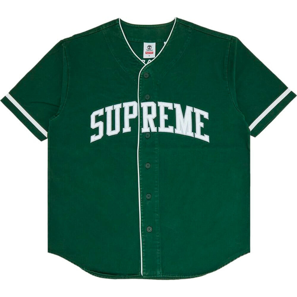 

Футболка Supreme x Timberland Baseball, зеленый