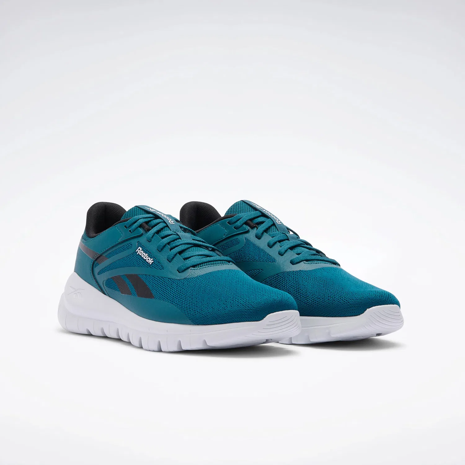 Детские кроссовки для мальчиков с EVA-подошвой Split Flex Reebok, Retro Teal Black Moon — фото 3
