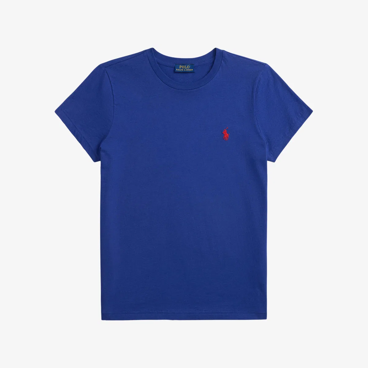 Классическая футболка из хлопкового трикотажа с вышитым логотипом Polo Ralph Lauren