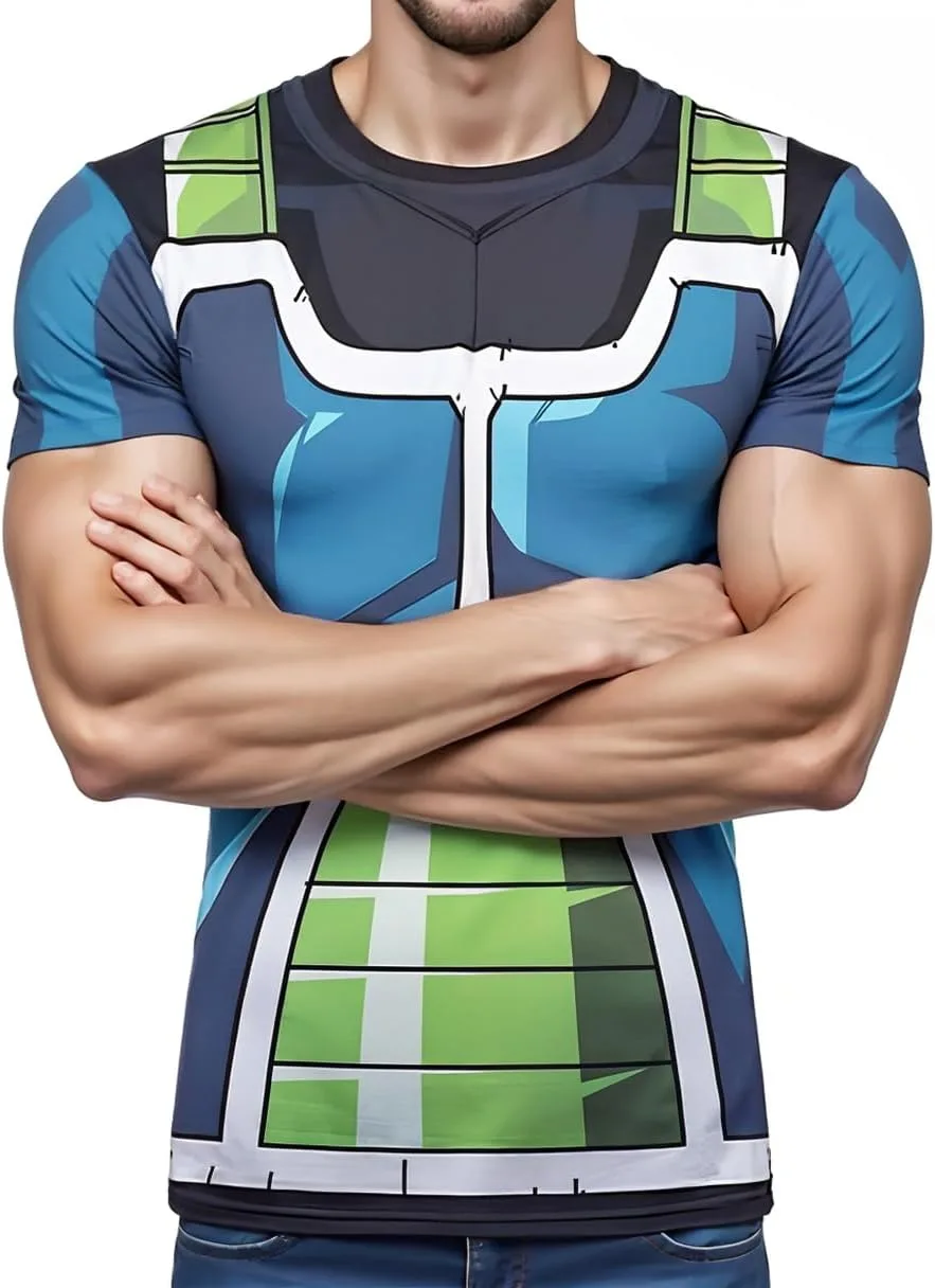 

Мужская аниме футболка с компрессией UPF 50+ Calflint