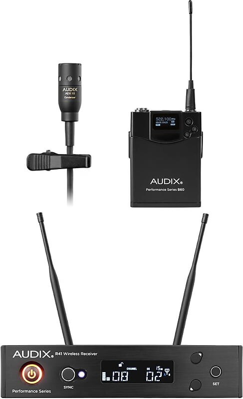 

Беспроводная петличная микрофонная система Audix AP41 L10 Wireless Lavalier Microphone System (B Band, 554-586 MHz)