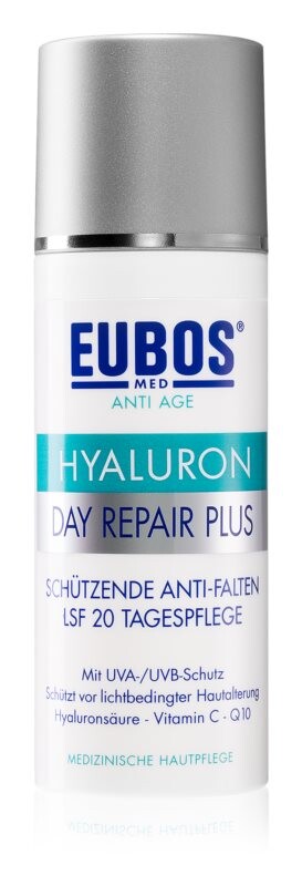 

Защитный крем с антивозрастным эффектом SPF 20 Eubos Hyaluron