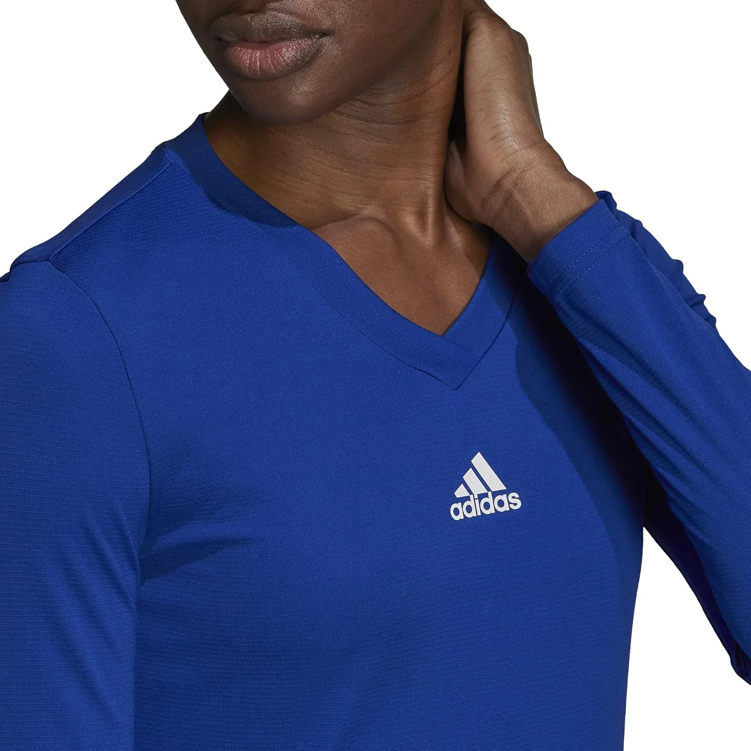 Женская спортивная майка с технологией AEROREADY adidas, Team Royal Blue — фото 4
