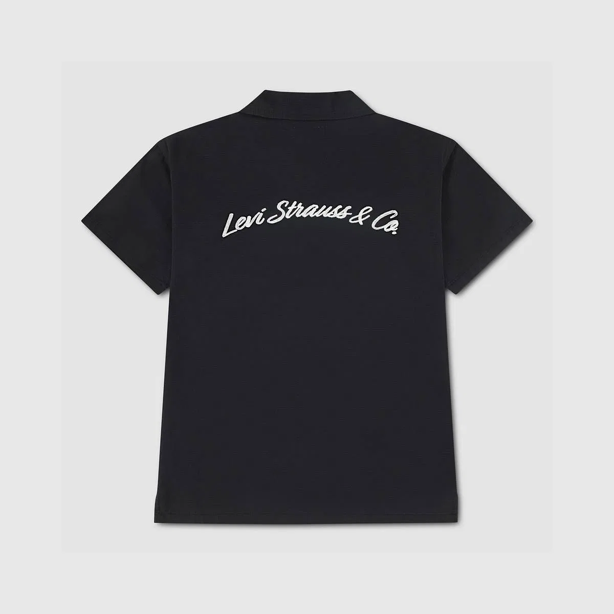 Рабочая рубашка для мальчиков 4-7 лет Levi's, Jet Black - Black — фото 2