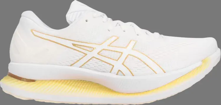 

Кроссовки wmns glideride 'pure gold' Asics, белый