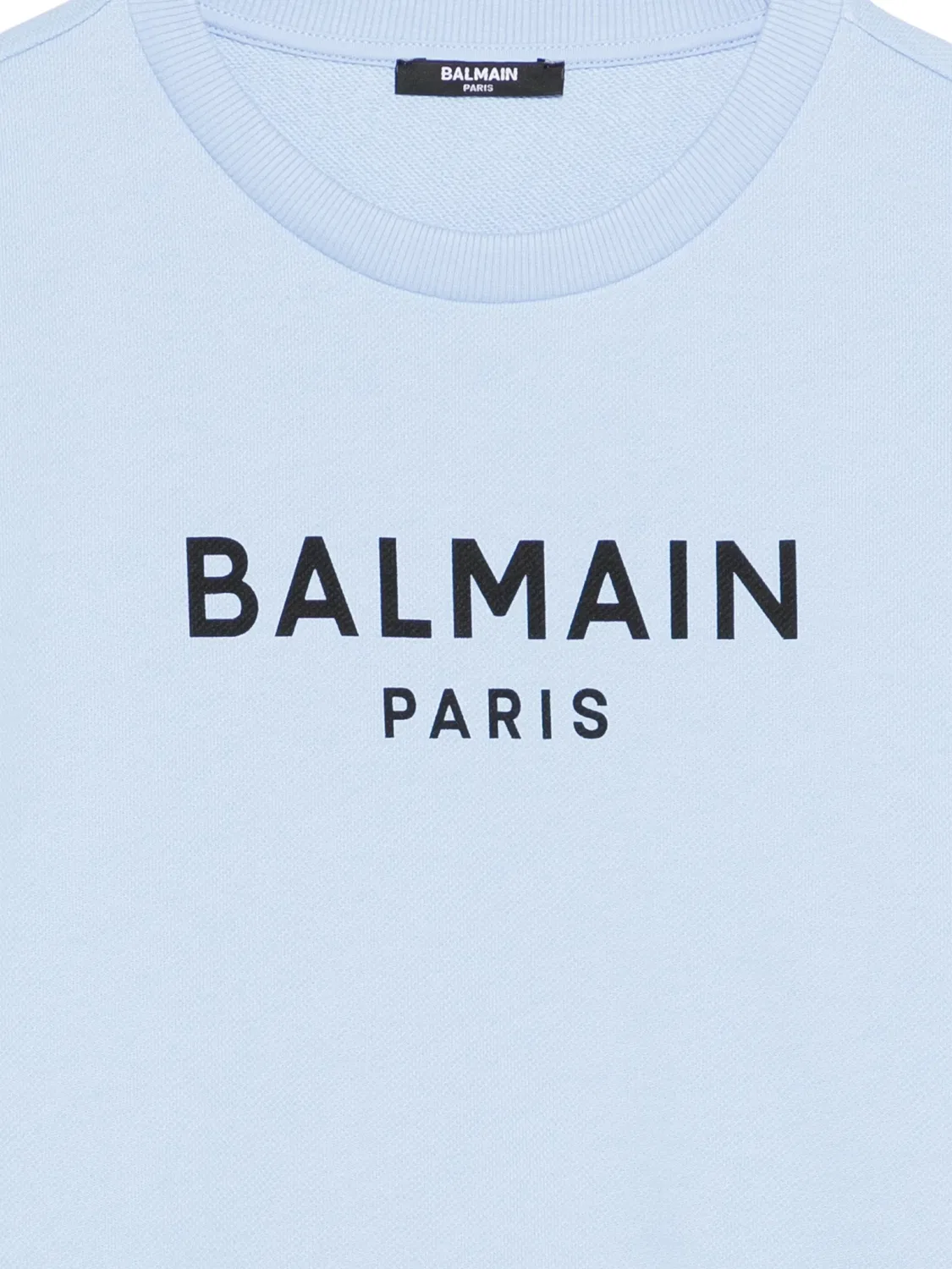Balmain Толстовка с логотипом, синий — фото 2