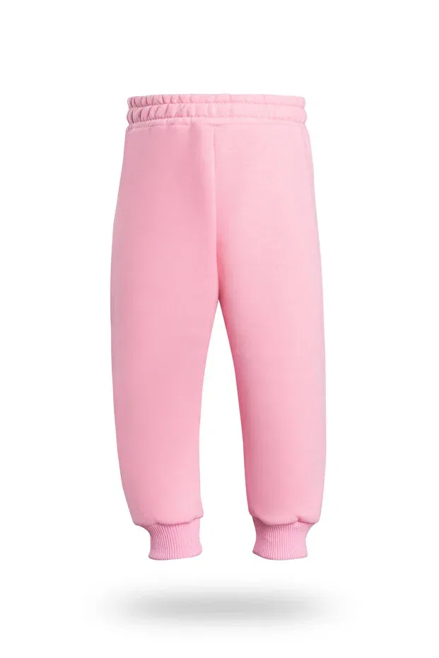 Детские джоггеры для девочек утепленные Basics Heyadventure, Pink