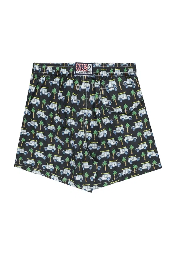Шорты с принтом Costume jean Mc2 Saint Barth, черный
