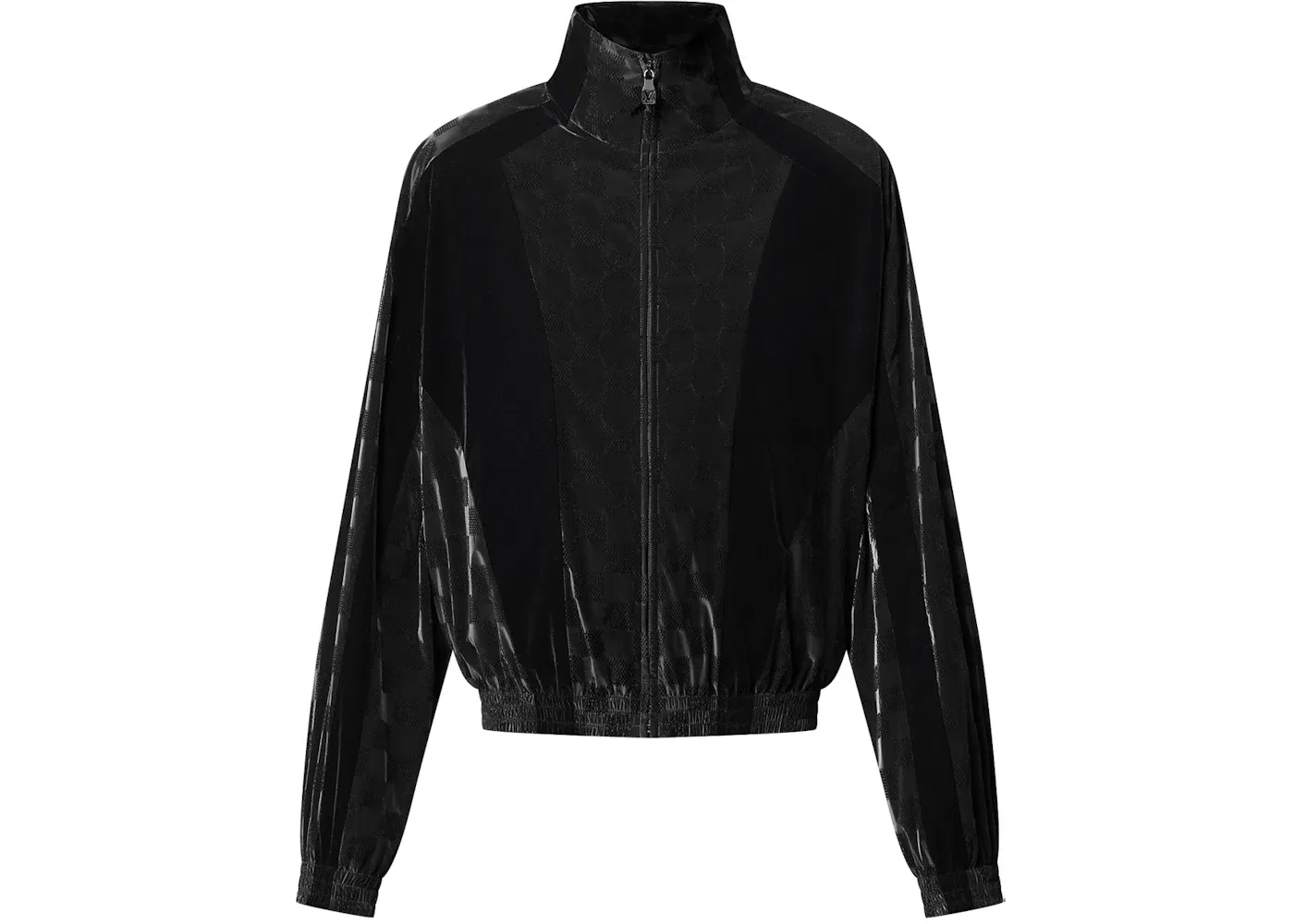 Мужской спортивный костюм верх с принтом Tracksuit Top Louis Vuitton, Deep Black