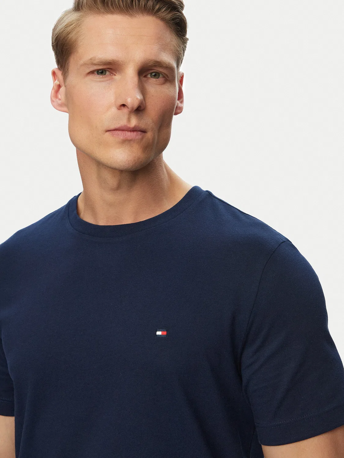 Мужская футболка стандартного кроя Ess Seasonal Tommy Hilfiger, темно-синий — фото 4