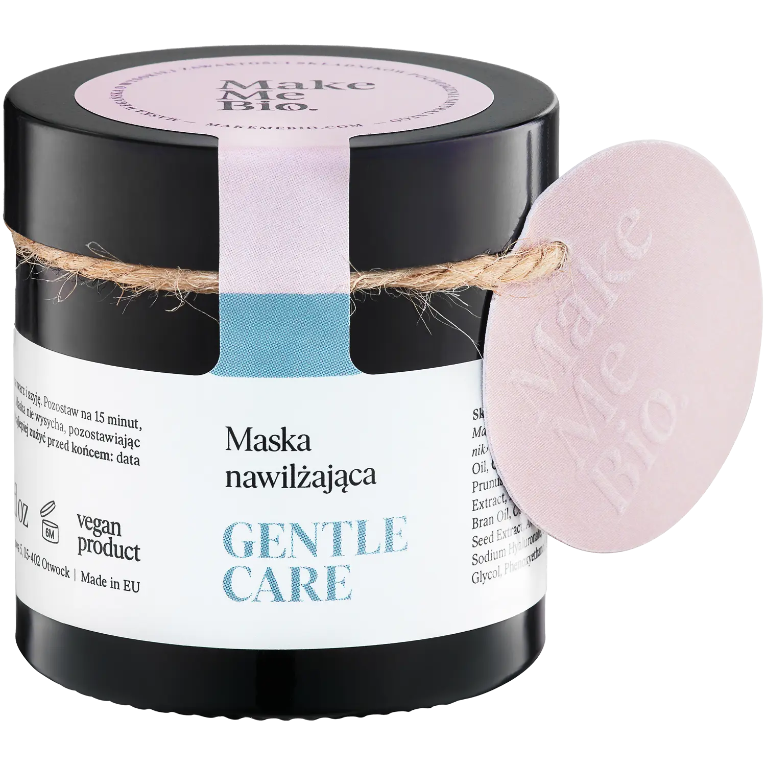 

Make Me Bio Gentle Care увлажняющая маска для лица, 60 мл