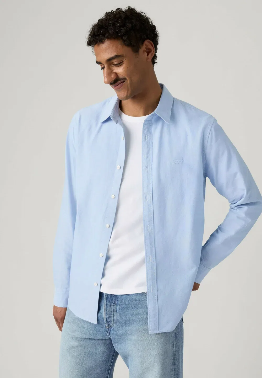 Battery housemark standard auri floral n - shirt Levi'S, Auri Floral Navy Blazer-Blues — фото 4