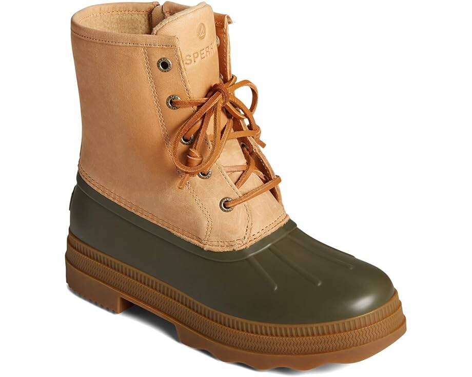 

Ботинки Sperry Saltwater 2.0 Leather, зеленый