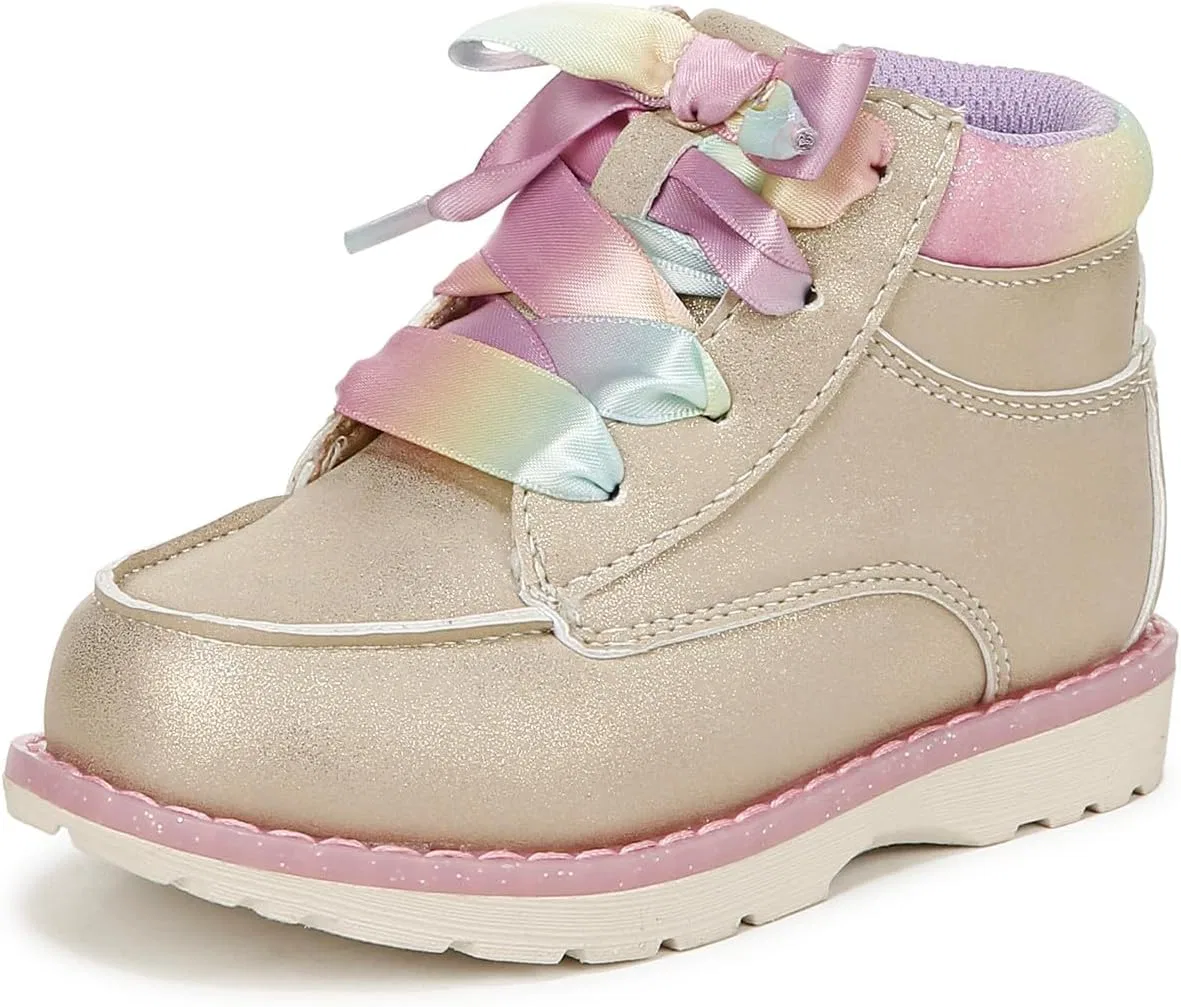 Детские ботинки для мальчиков Maplewood Dr.Scholl's SHOES, Gold Rainbow Shimmer