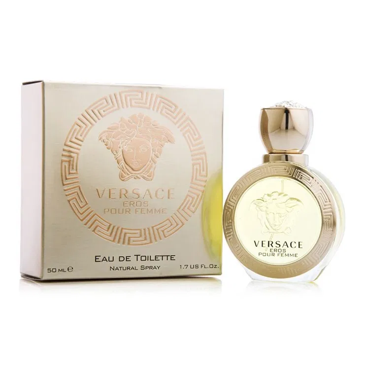 Женские духи VERSACE Eros EDT, 50 мл, Черный