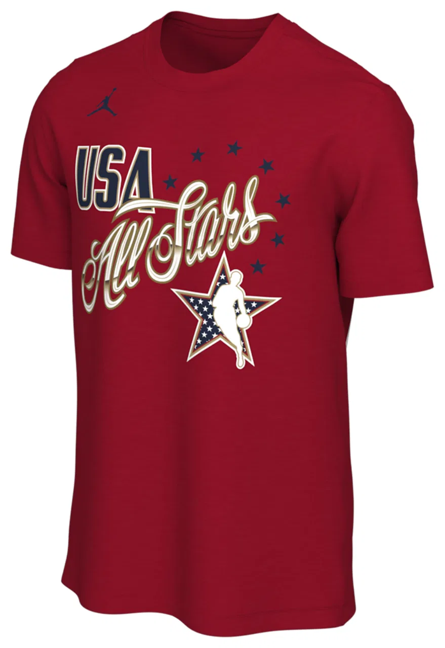Футболка мужская All Star Game QS Nike, красный — фото 2