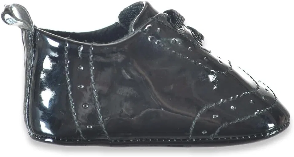 Детские туфли для мальчиков с лаковым покрытием Stepping Stones, Black — фото 3