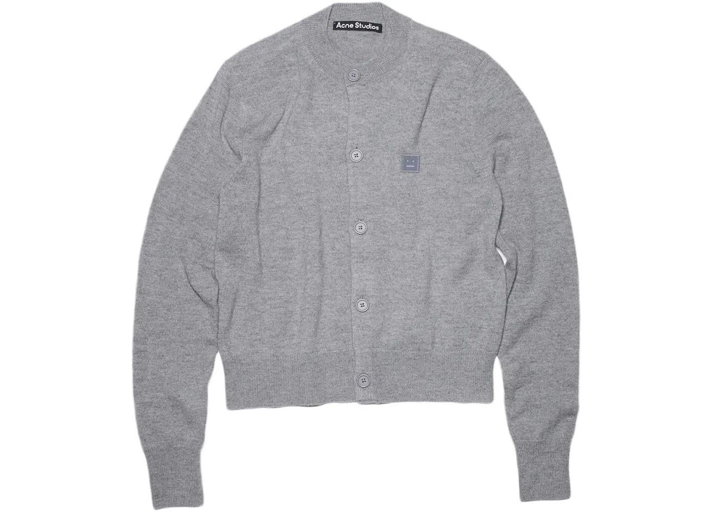 Мужской кардиган шерстяной Cardigan Acne Studios, Grey Melange