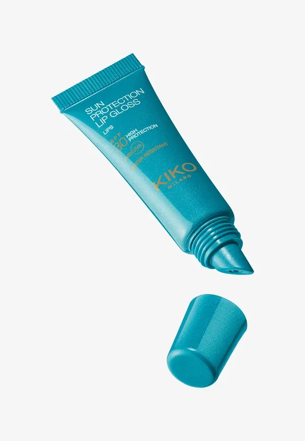 Блеск для губ с солнцезащитным эффектом SPF 30 - блеск для губ 10 мл Kiko Milano, цвет berry barrier — фото 4