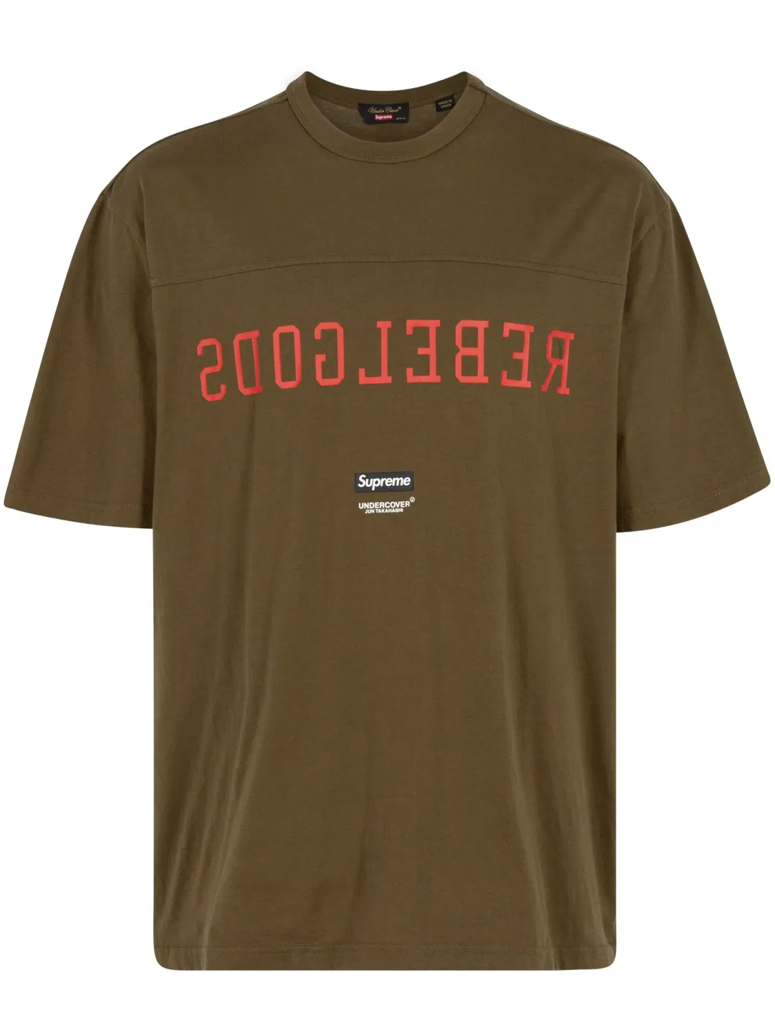Supreme Футболка "Оливковая"