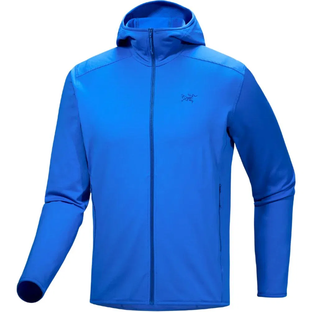 Мужская легкая флисовая худи Arcteryx Kyanite Lightweight, Water Wave Blue/Fluidity