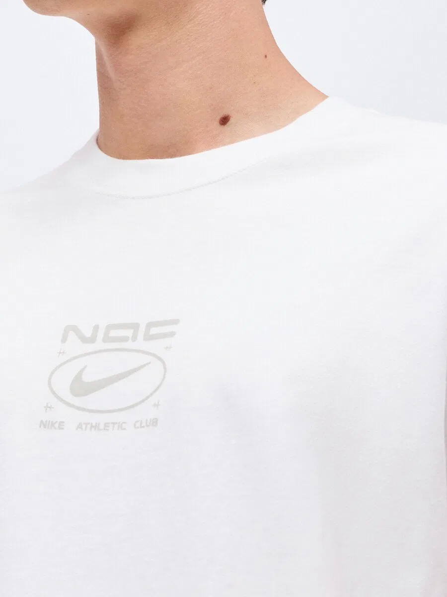 Футболка NIKE Performance белого цвета — фото 3