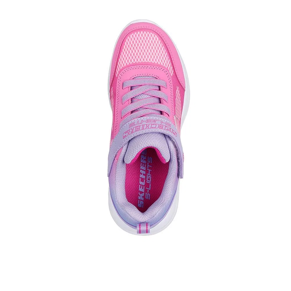 Детские кроссовки с подсветкой Skechers, Цвет Violett — фото 3