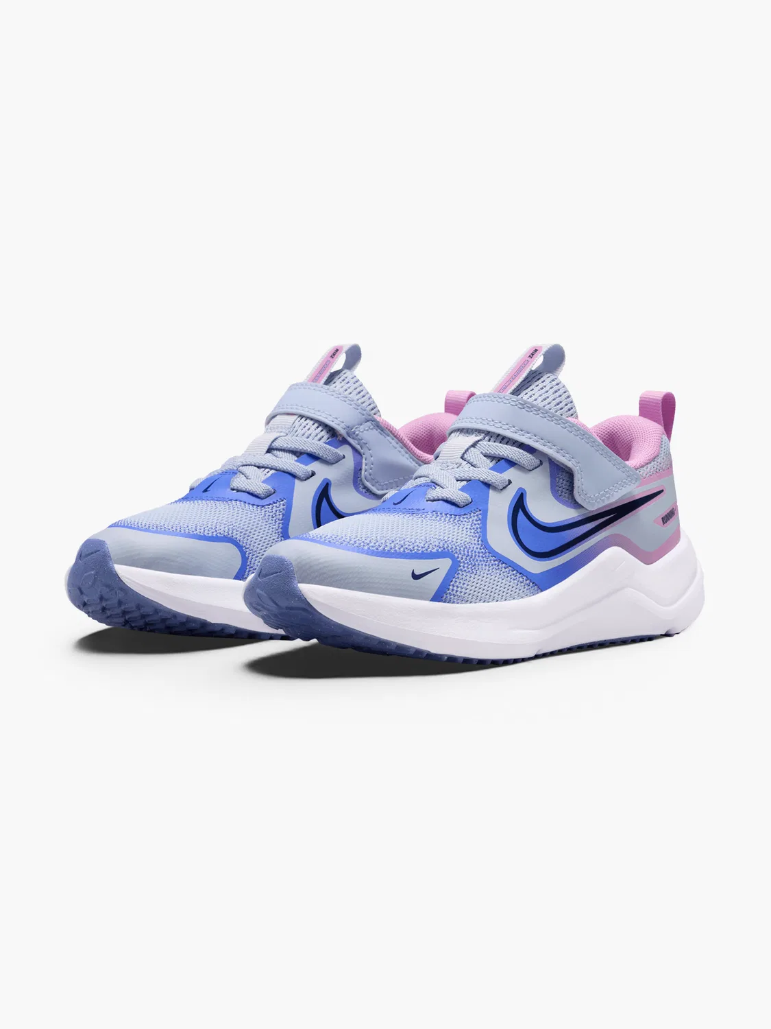 Детские беговые кроссовки с эластичной шнуровкой Nike COSMIC RUNNER PSV, синий — фото 2