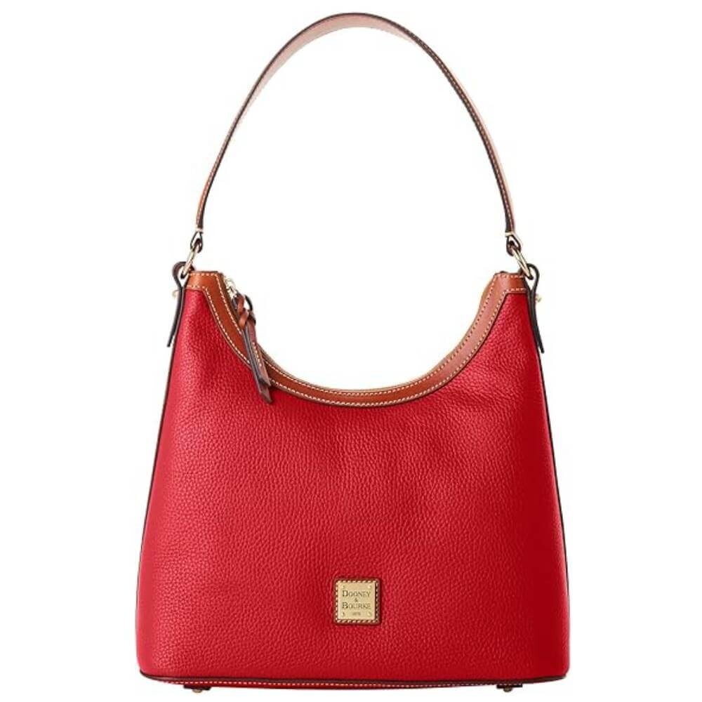 

Сумка-хобо Dooney & Bourke Handbag Pebble Grain, красный