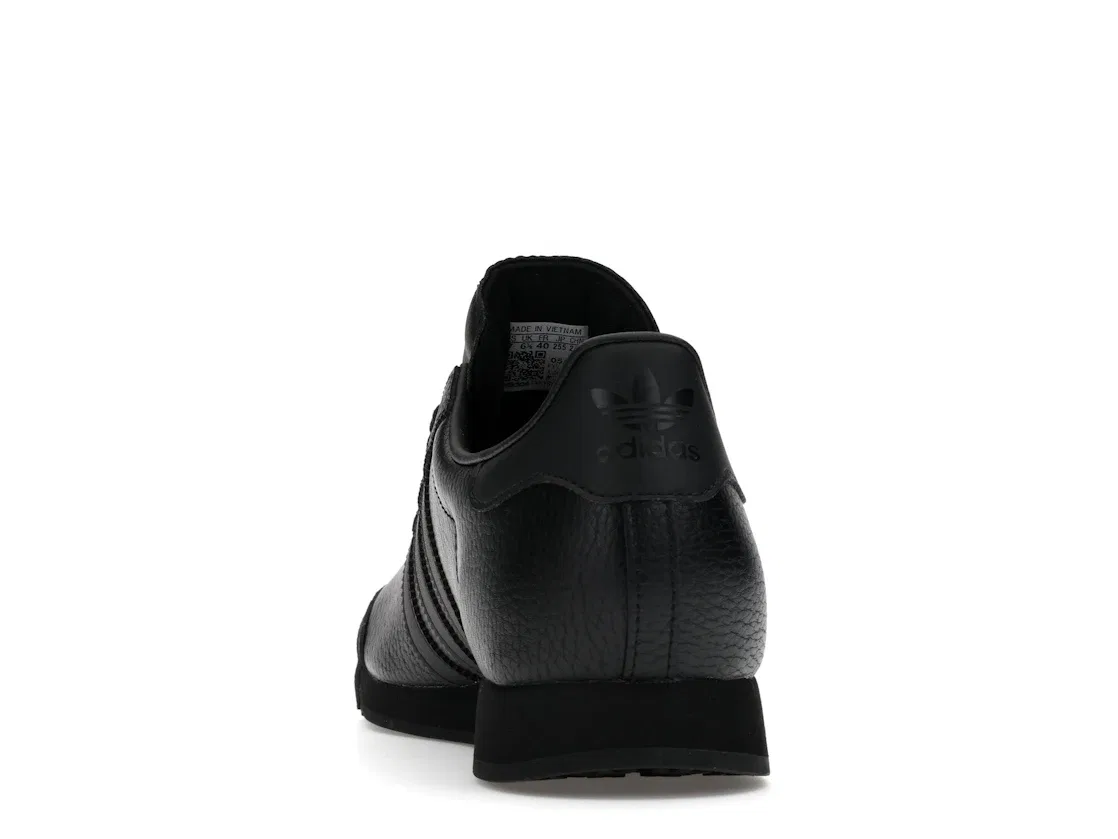 Детские кроссовки с замшевым верхом Adidas Samoa, Core Black — фото 4